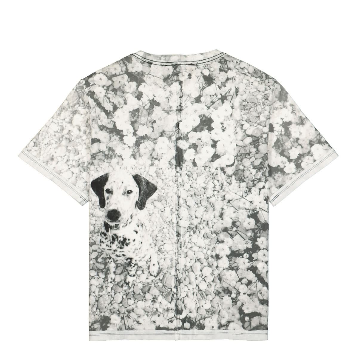 Eckhaus Latta Lapped Tee Black,White Detail view 2 | Gate