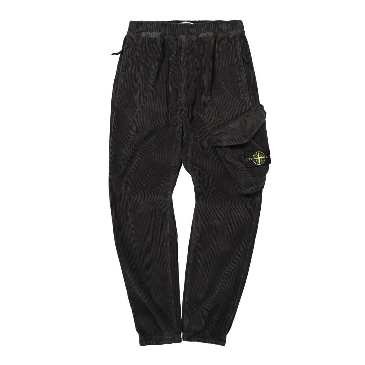 Stone Island Corduroy Pants Black Detail view 2 | Gate