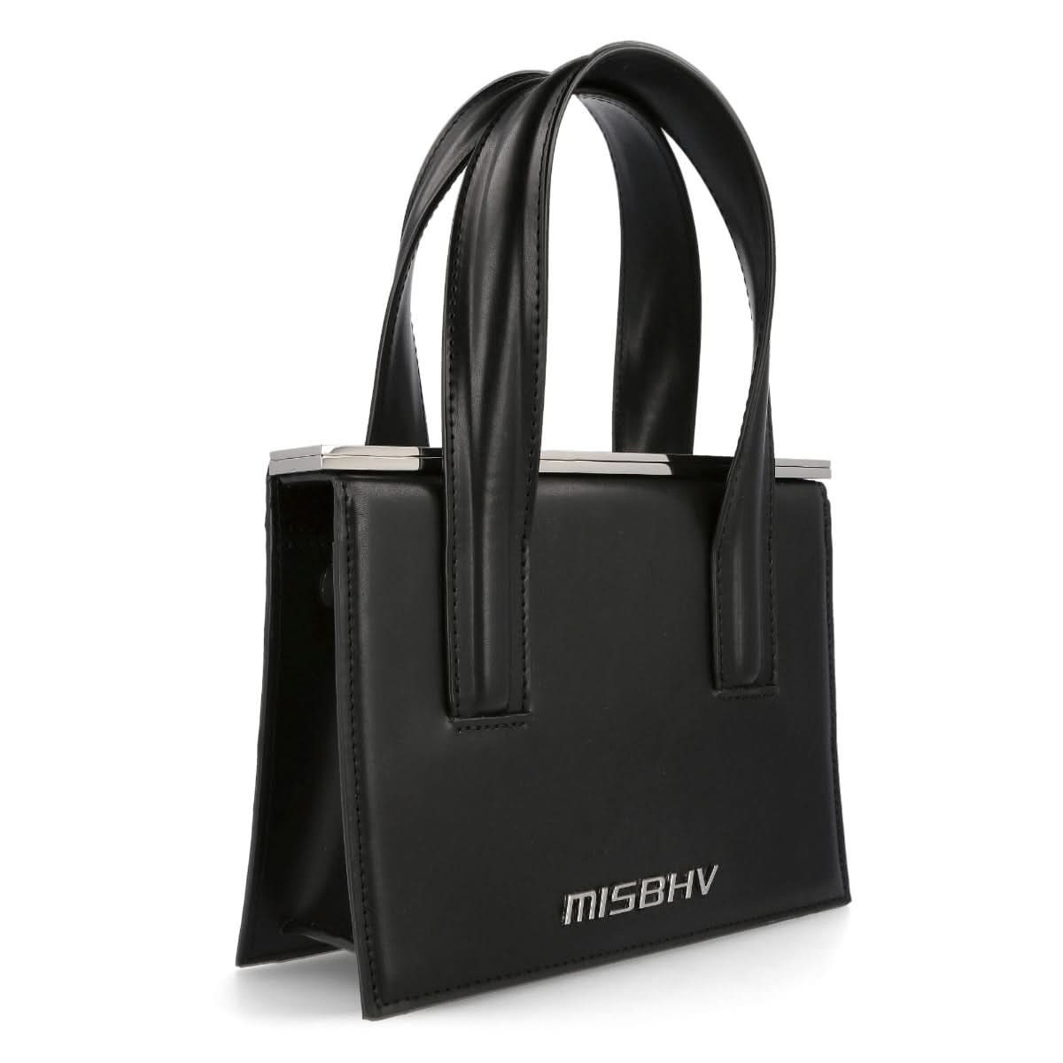 MISBHV Trinity Handbag Black Detail view 3 | Gate