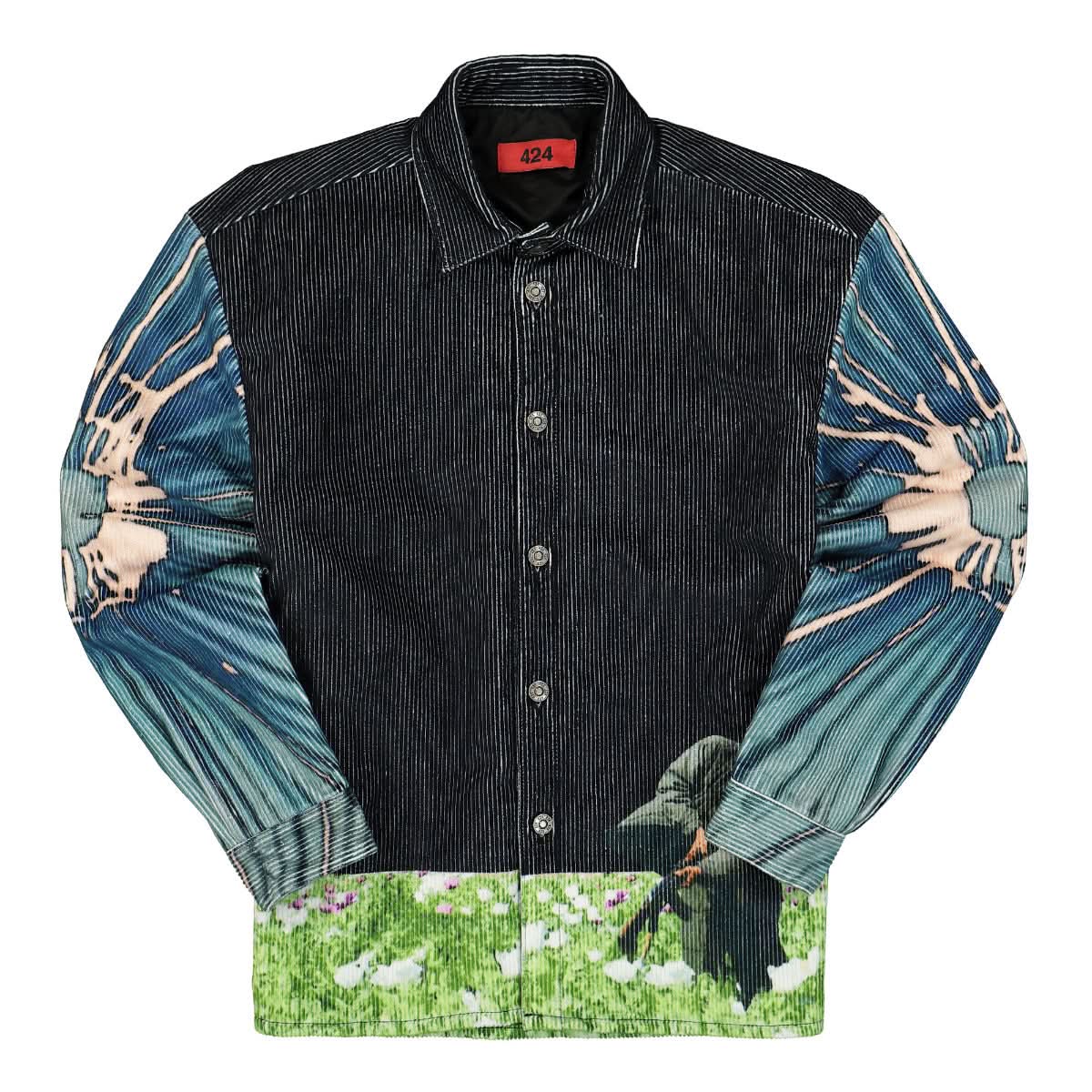 424 Apocalypse Garden Shirt Multicolor Detail view 1 | Gate
