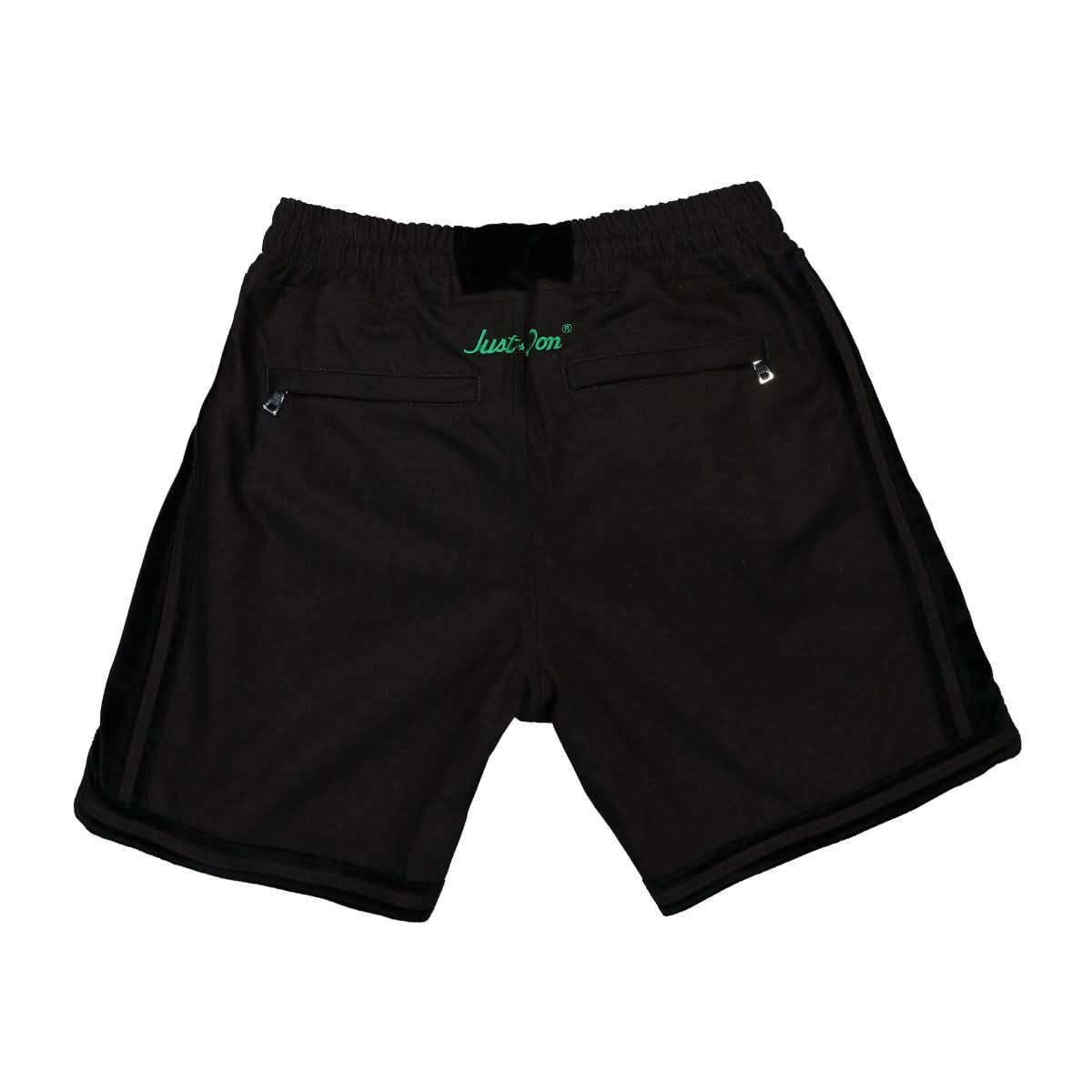 Just Don Cotton Twill Short Black Detail view 2 | Gate