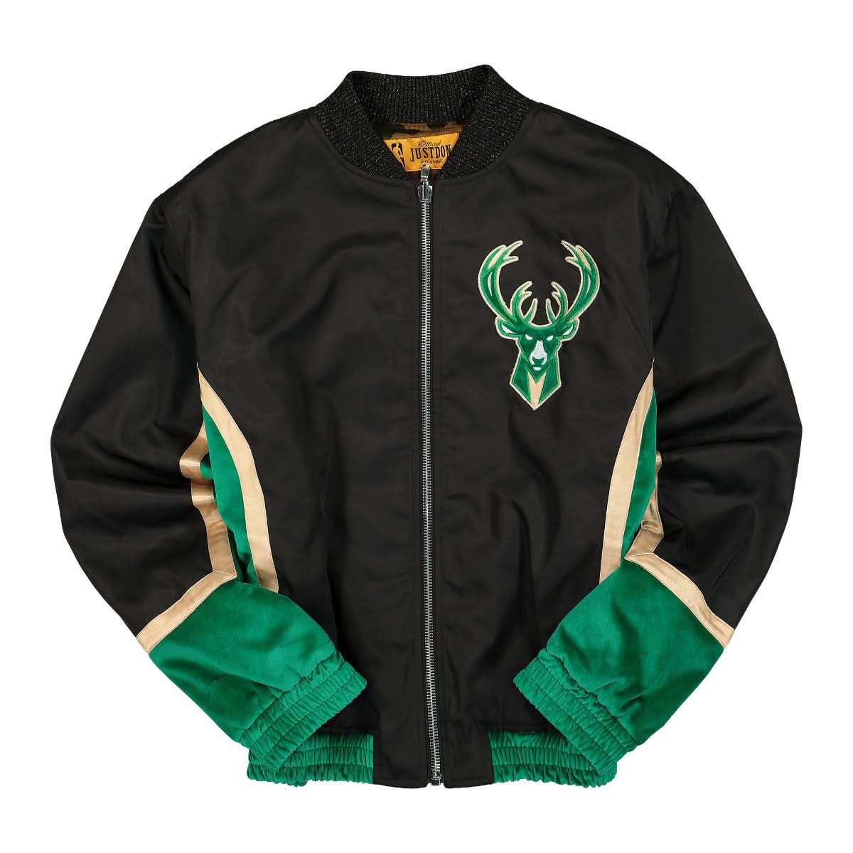 Just Don Memory Taffetas Jacket Black Detail view 1 | Gate