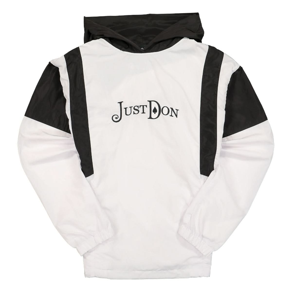 Just Don Memory Taffetas Hoodie Black,White Detail view 1 | Gate
