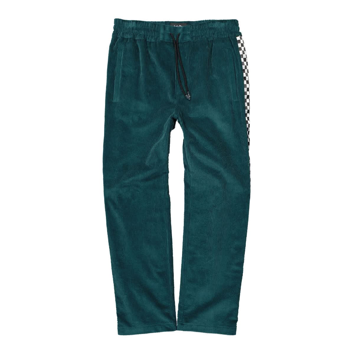 Just Don Plain Corduroy Pants Green Detail view 1 | Gate