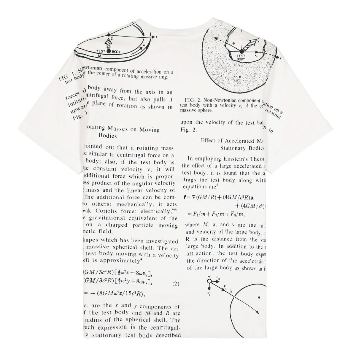 MSFTSrep Antigravity T-Shirt White Detail view 1 | Gate