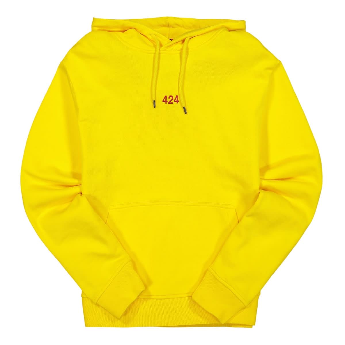 424 Hoodie Yellow Detail view 1 | Gate