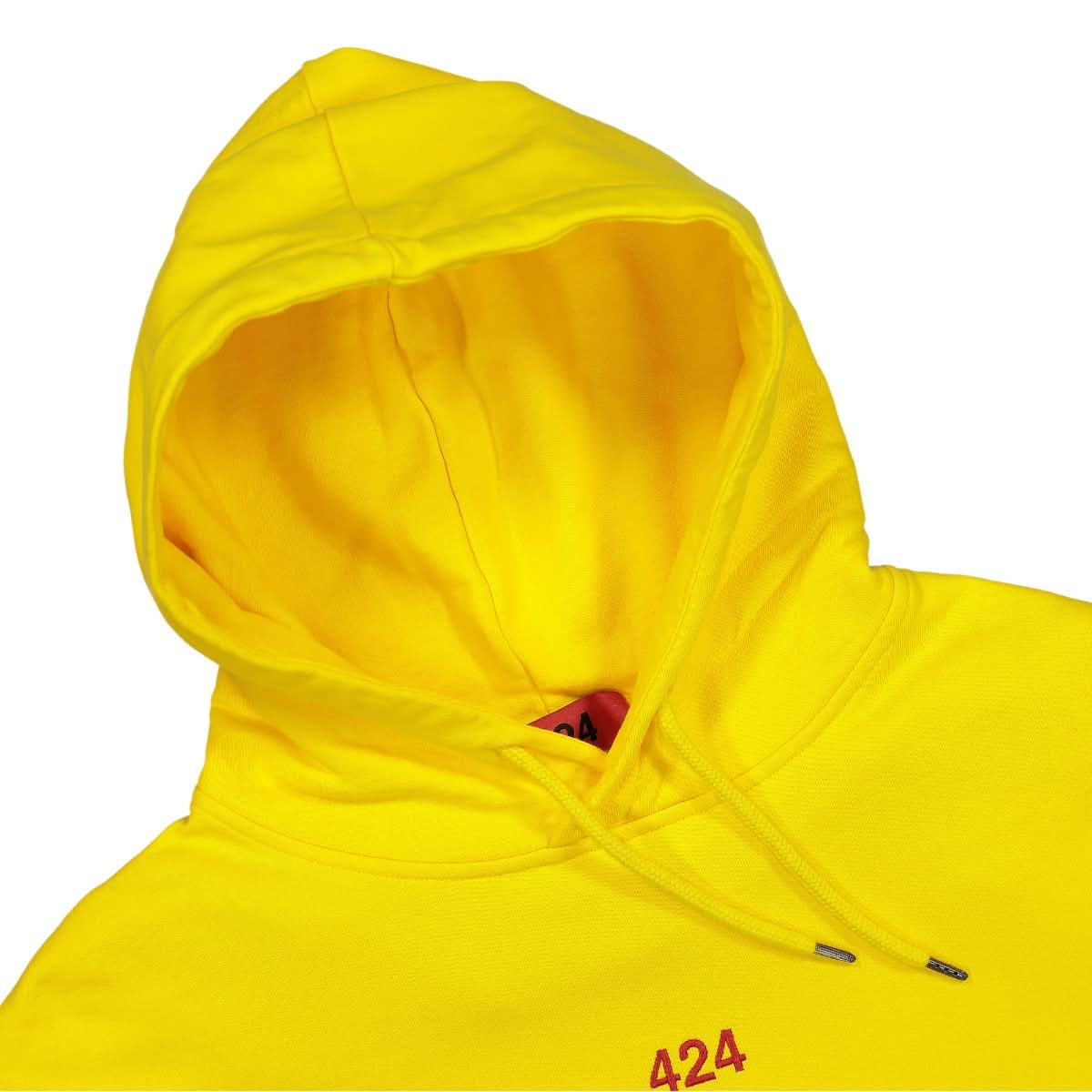 424 Hoodie Yellow Detail view 3 | Gate