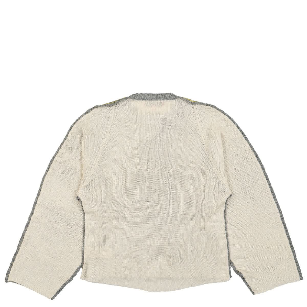 Eckhaus Latta Ash Sweater Grey Detail view 1 | Gate