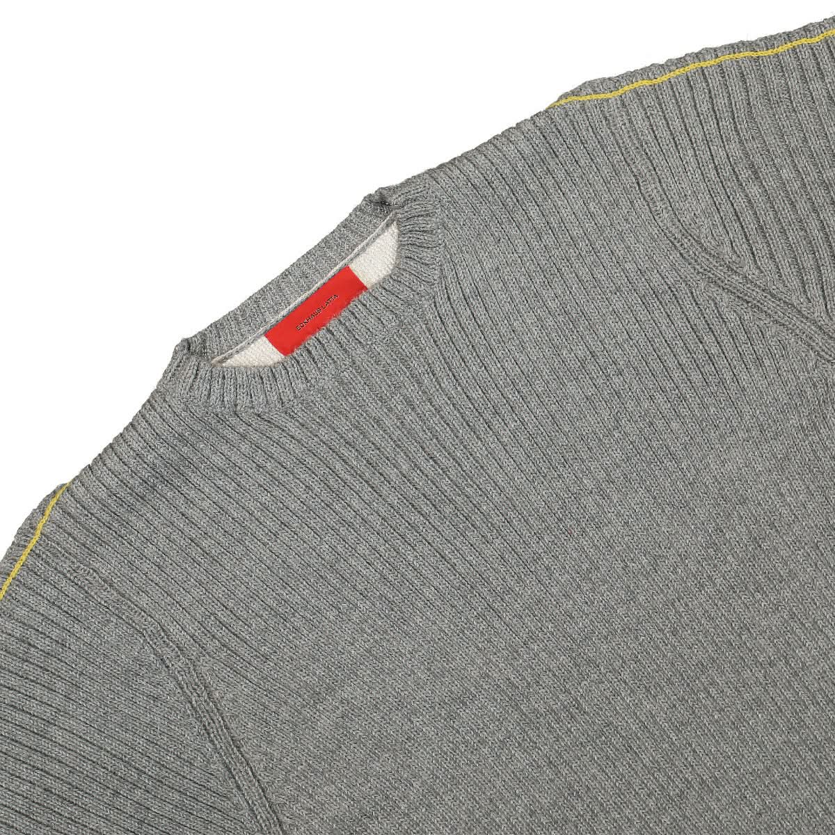 Eckhaus Latta Ash Sweater Grey Detail view 3 | Gate