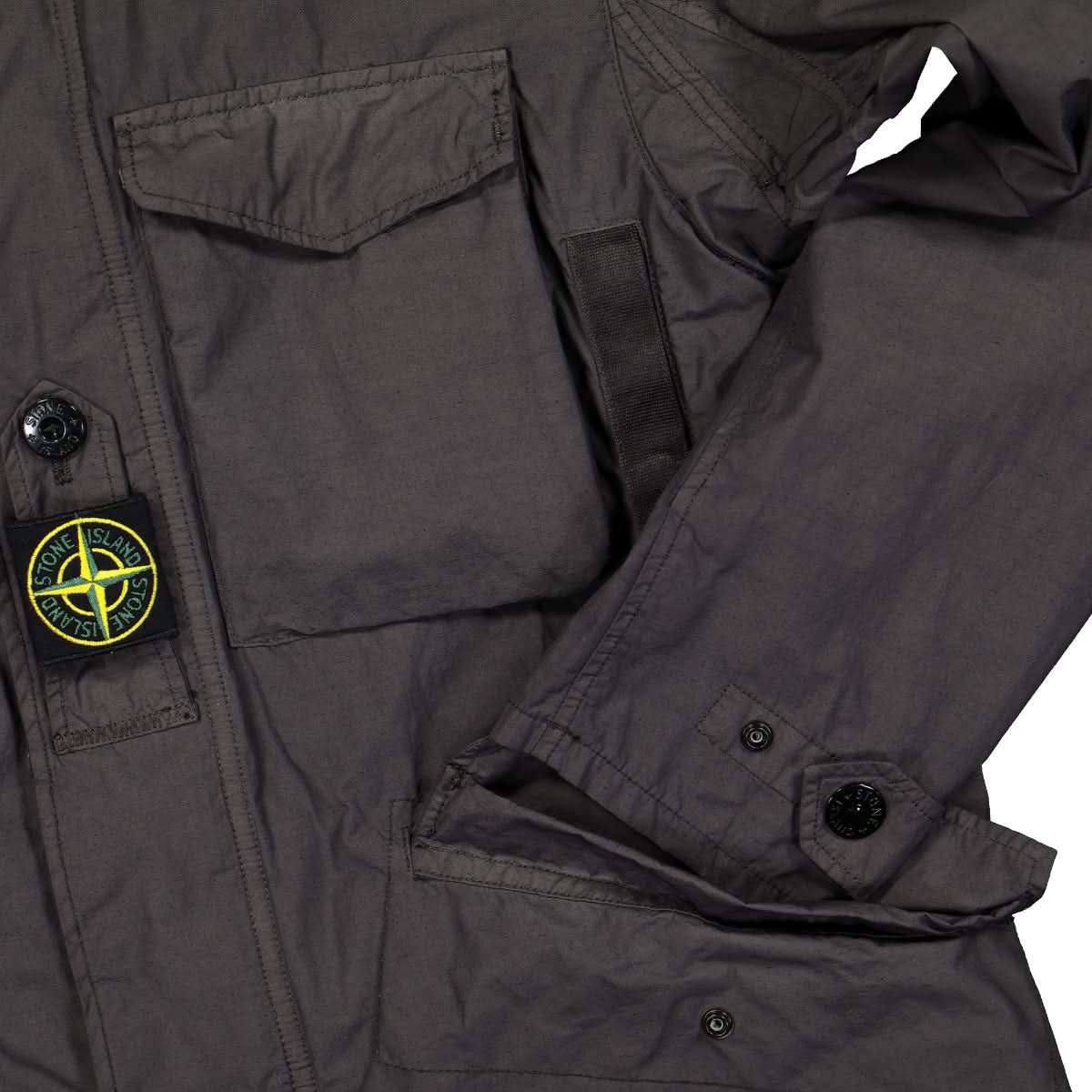Stone Island Jacket Black,Grey Detail view 4 | Gate