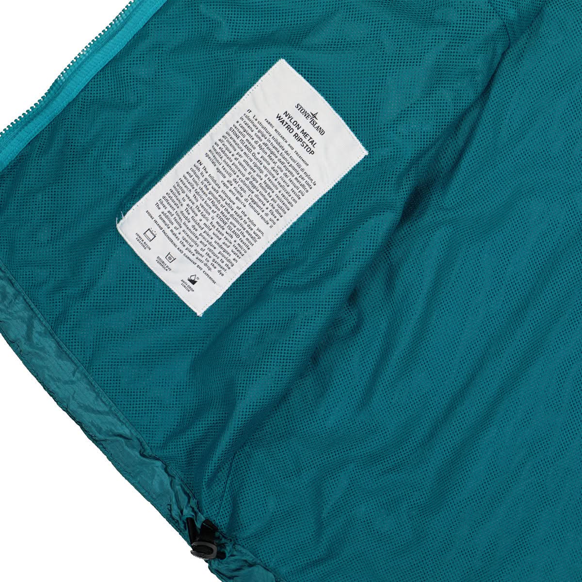 Stone Island Jacket Turquoise Detail view 5 | Gate