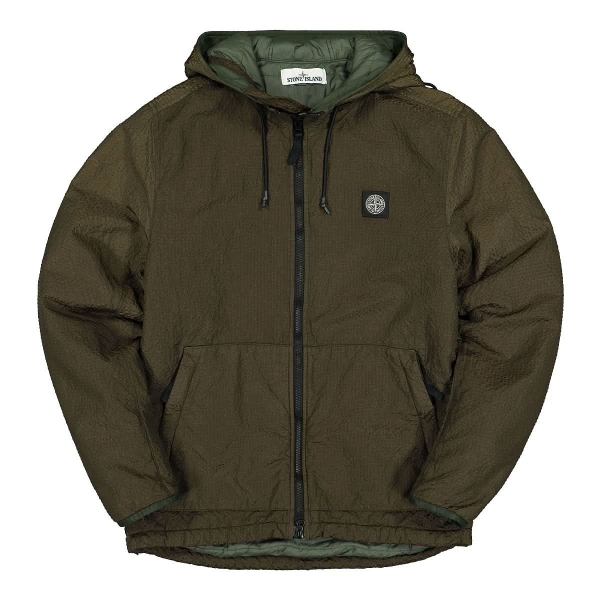 Stone Island Jacket Green Detail view 1 | Gate