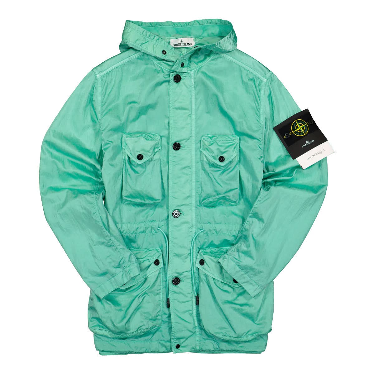 Stone Island Jacket Blue,Green Detail view 1 | Gate