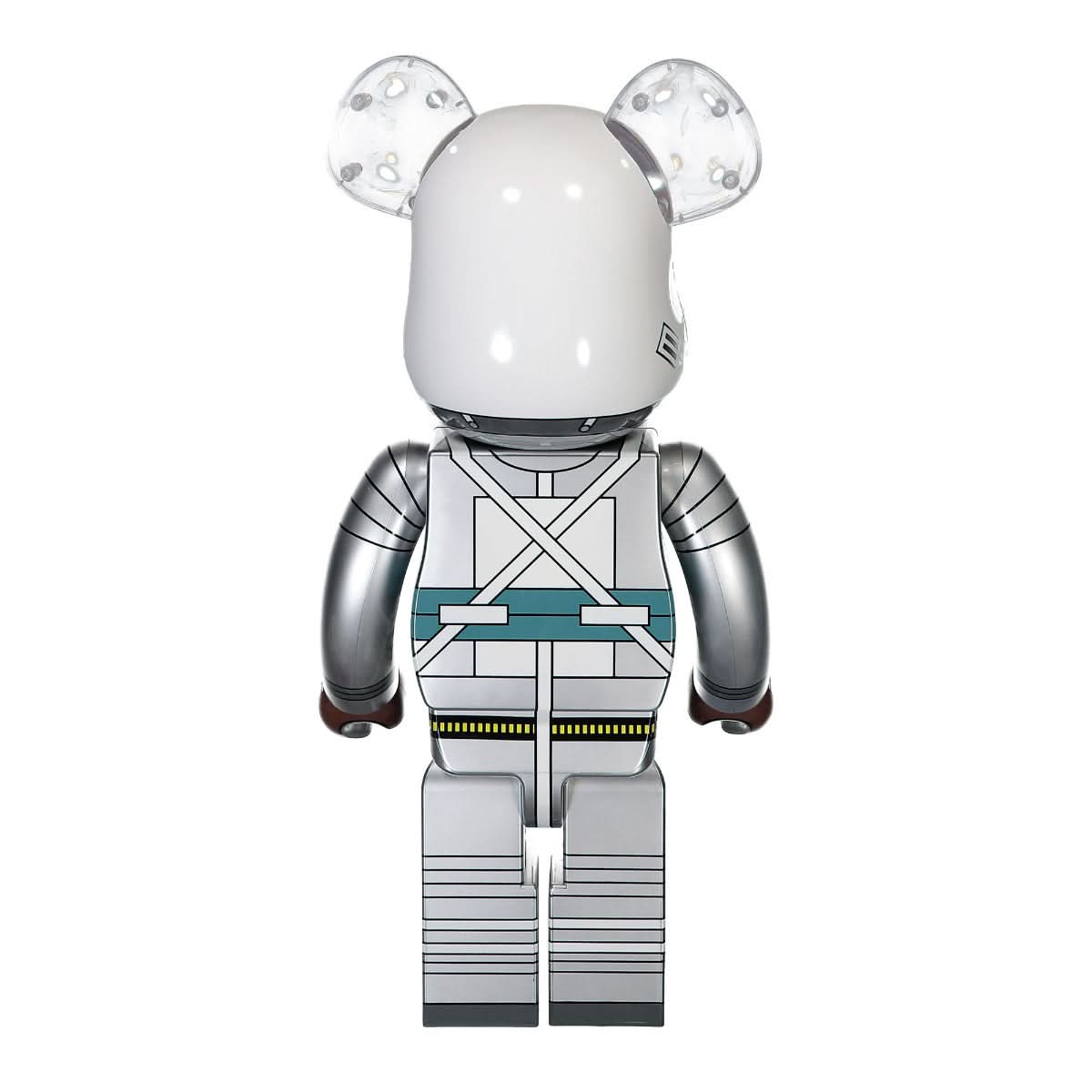 Medicom Be@rbrick Project Mercury Astronaut 1000% Multicolor Detail view 2 | Gate