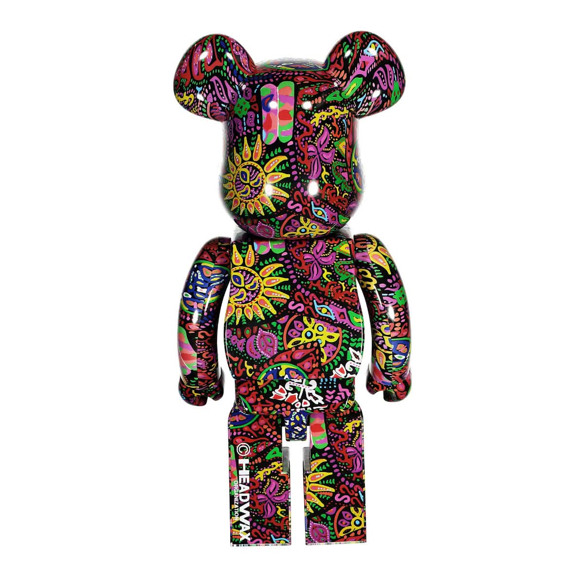 Medicom Be@rbrick Psychedelic Paisley 1000% Multicolor Detail view 1 | Gate