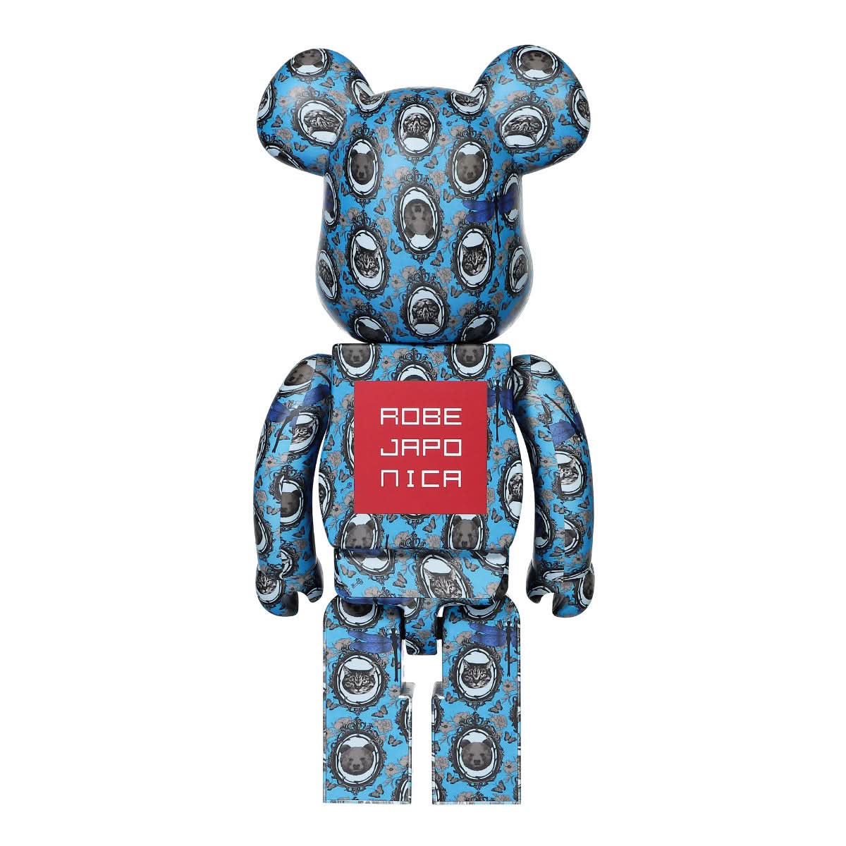 Medicom Be@rbrick Robe Japonica Mirror 1000% Multicolor Detail view 2 | Gate