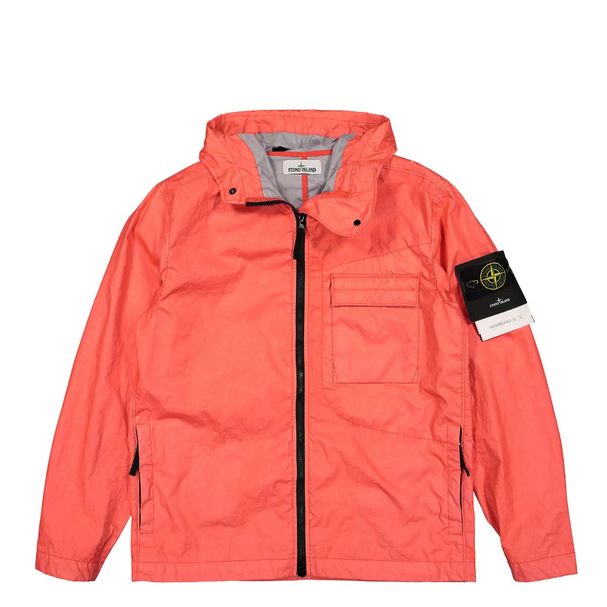 Stone Island Jacket Orange Detail view 1 | Gate