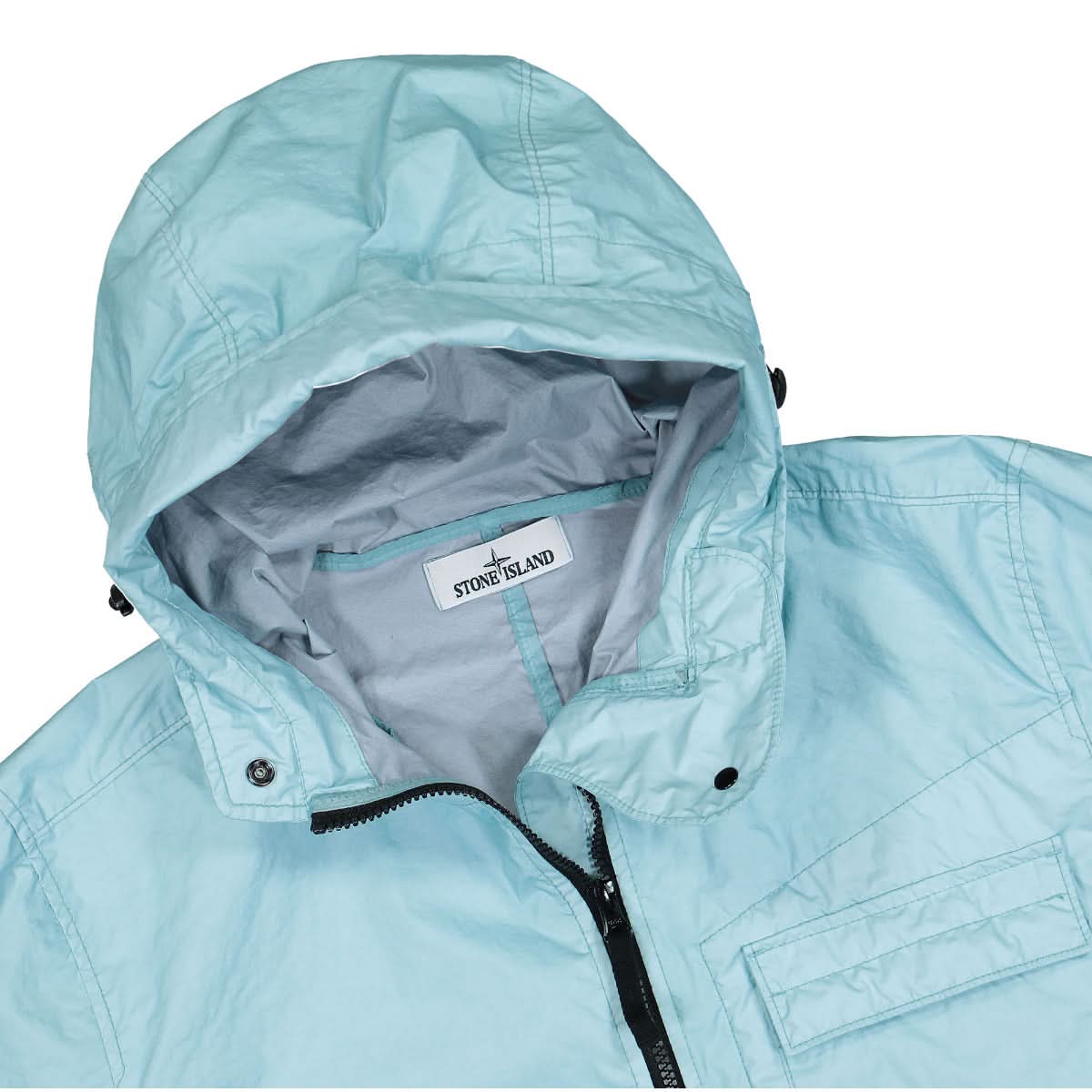 Stone Island Jacket Blue Detail view 3 | Gate