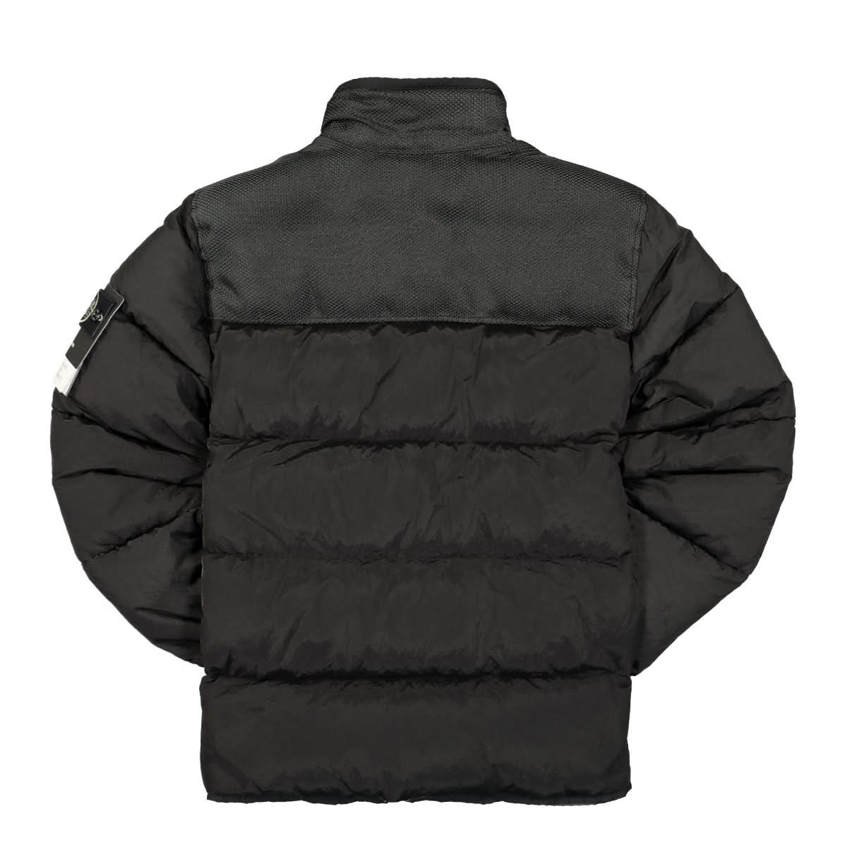 Stone Island Real Down Jacket Black Detail view 2 | Gate