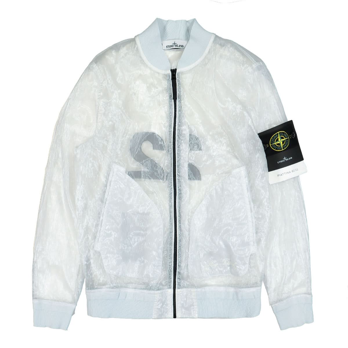 Stone Island Jacket White Detail view 1 | Gate