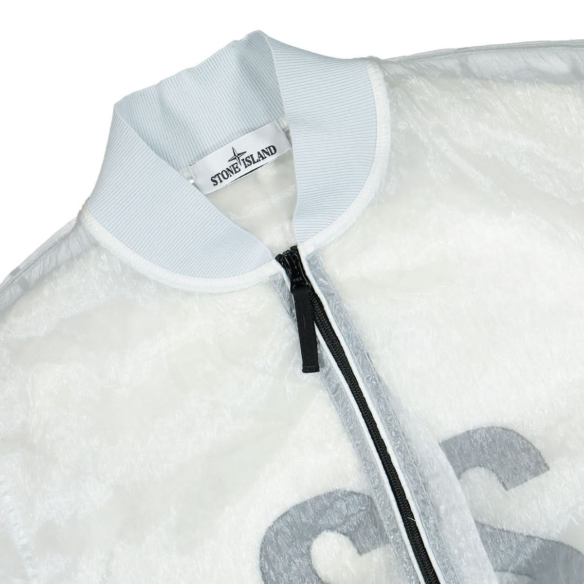 Stone Island Jacket White Detail view 3 | Gate