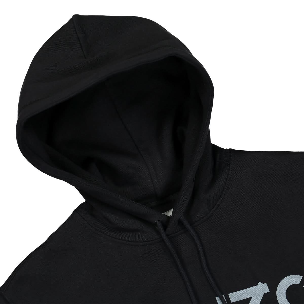 KENZO Logo Classic Hoodie Black Detail view 3 | Gate