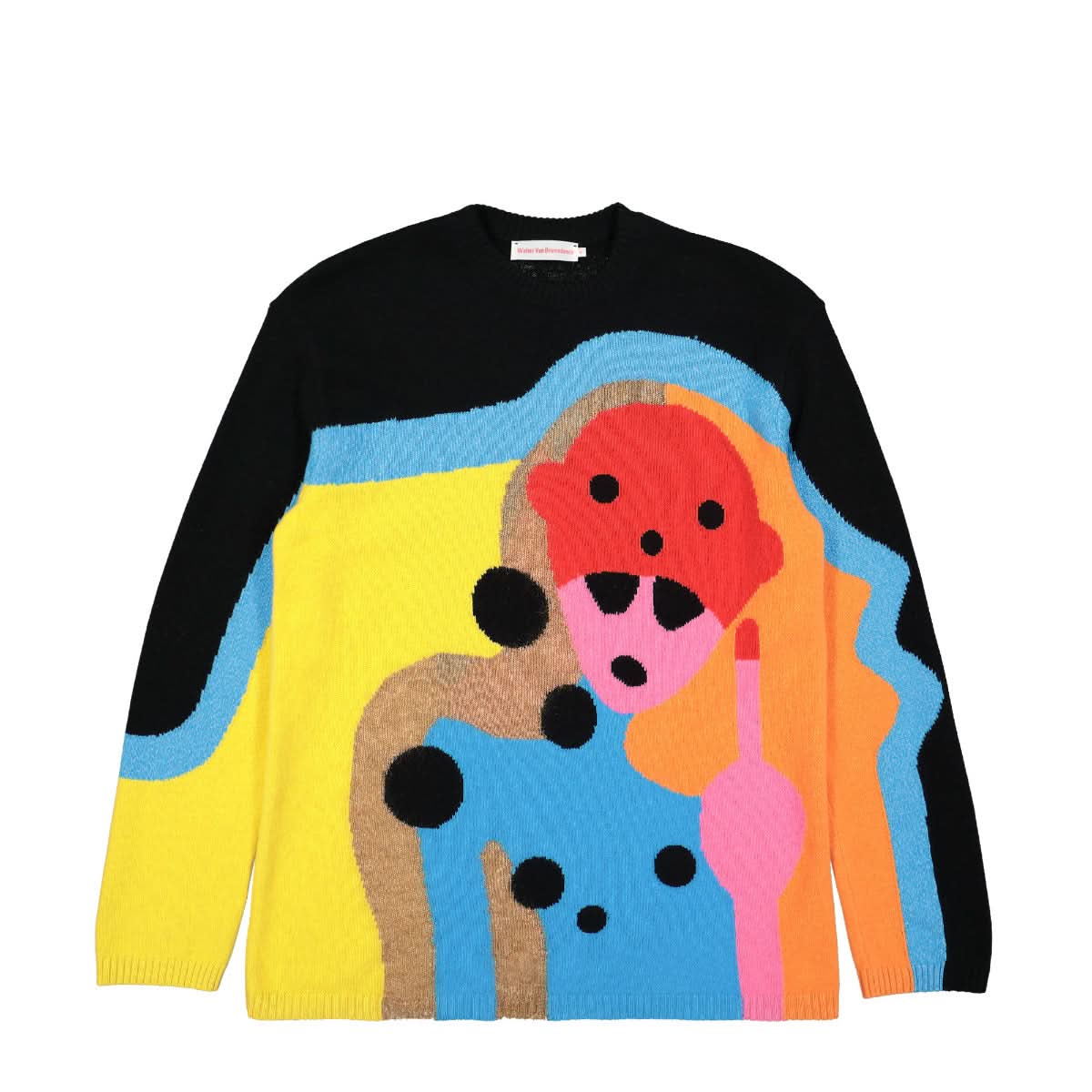 Walter Van Beirendonck Hypereal Knit Black Detail view 1 | Gate
