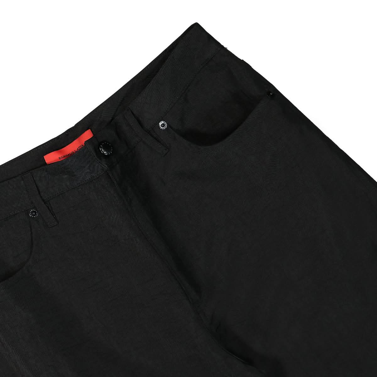 Eckhaus Latta Husk Pant Black Detail view 5 | Gate