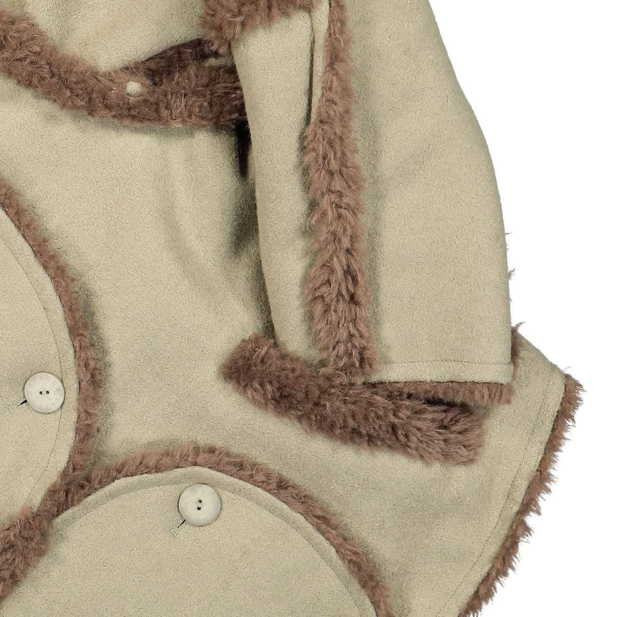 Eckhaus Latta Blended Jacket Brown Detail view 5 | Gate
