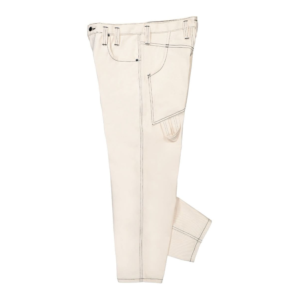 Eckhaus Latta Baggy Jean Redux Beige Detail view 3 | Gate