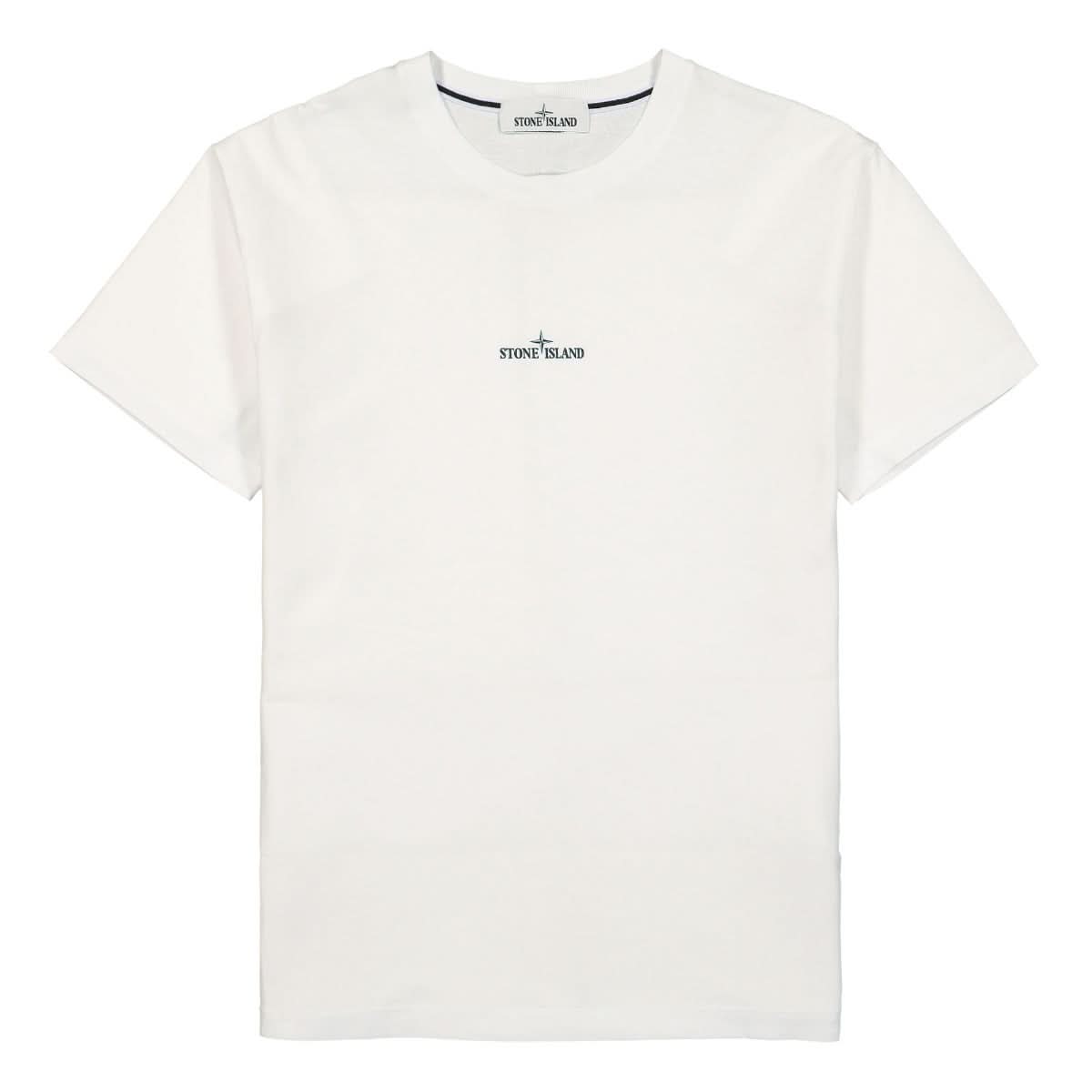 Stone Island T-Shirt White Detail view 1 | Gate