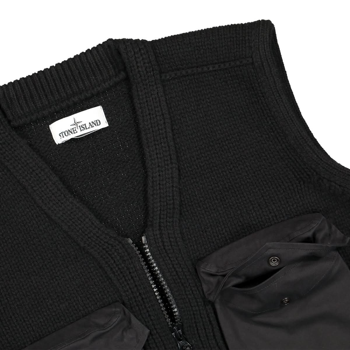 Stone Island Knitwear Black Detail view 3 | Gate