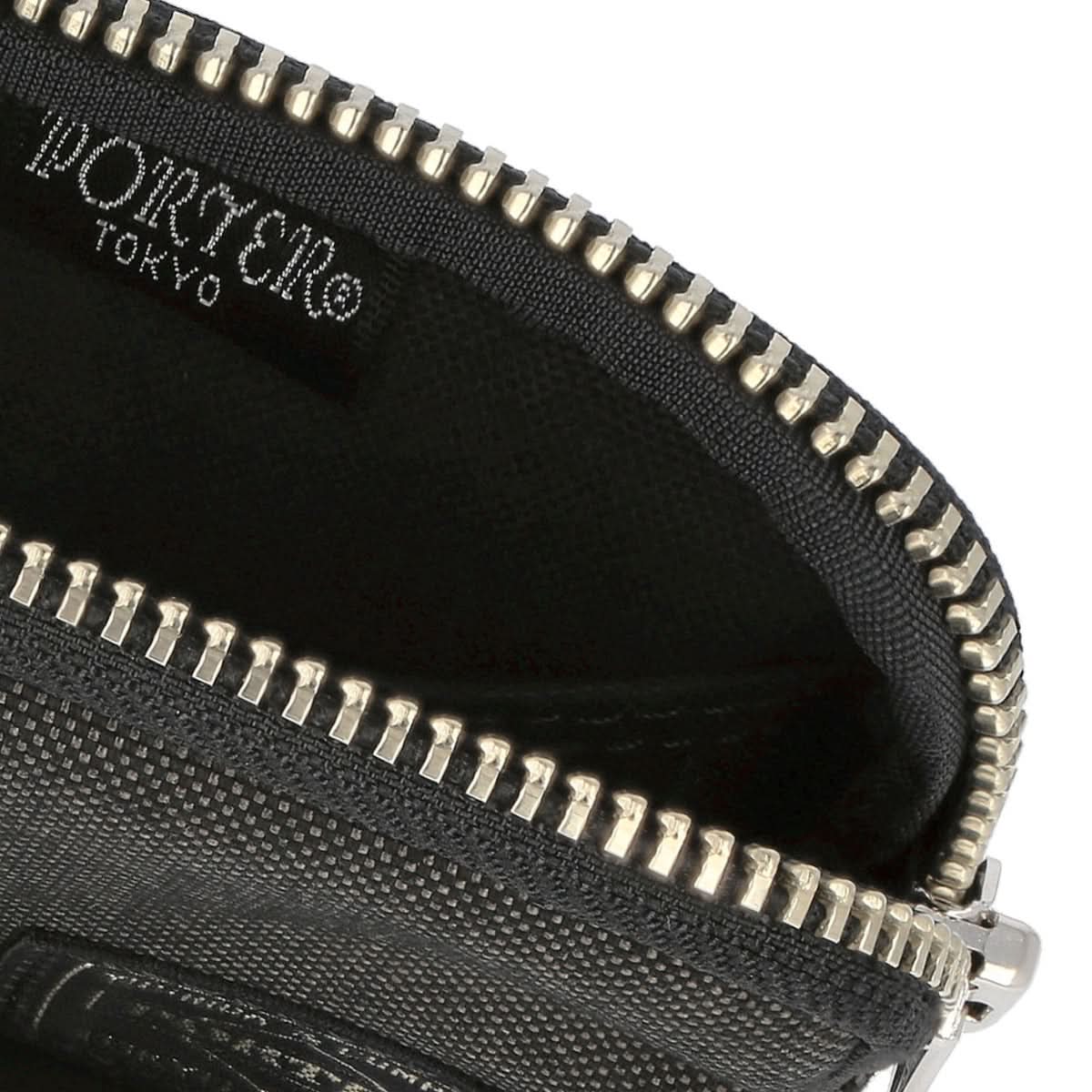 Porter-Yoshida & Co. Smoky Wallet Black Detail view 3 | Gate