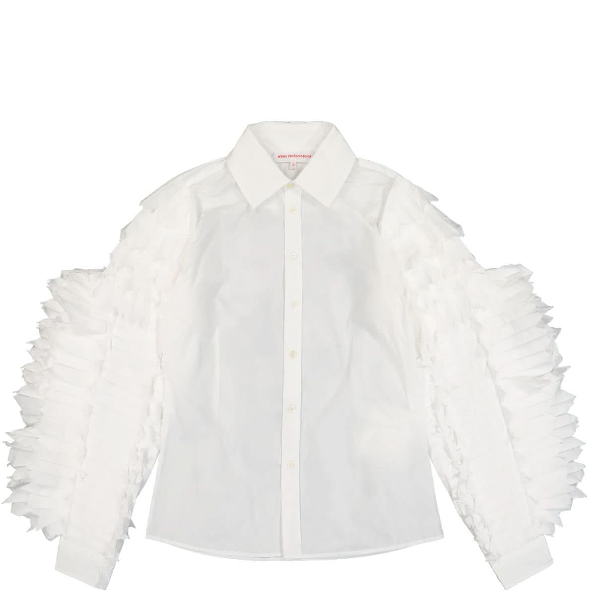 Walter Van Beirendonck Icarus Shirt White Detail view 1 | Gate