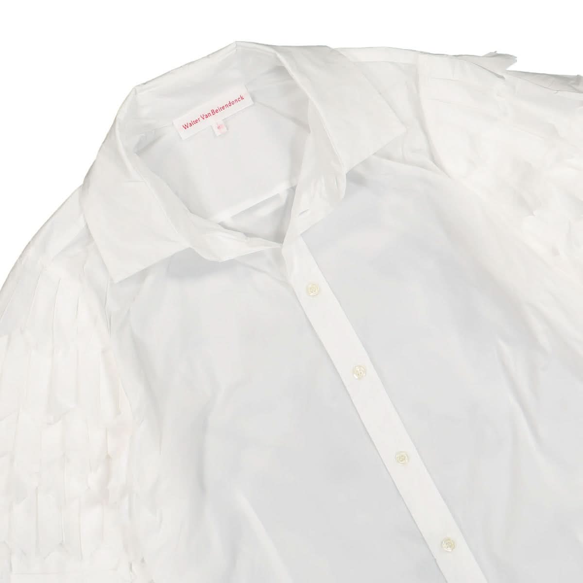 Walter Van Beirendonck Icarus Shirt White Detail view 3 | Gate