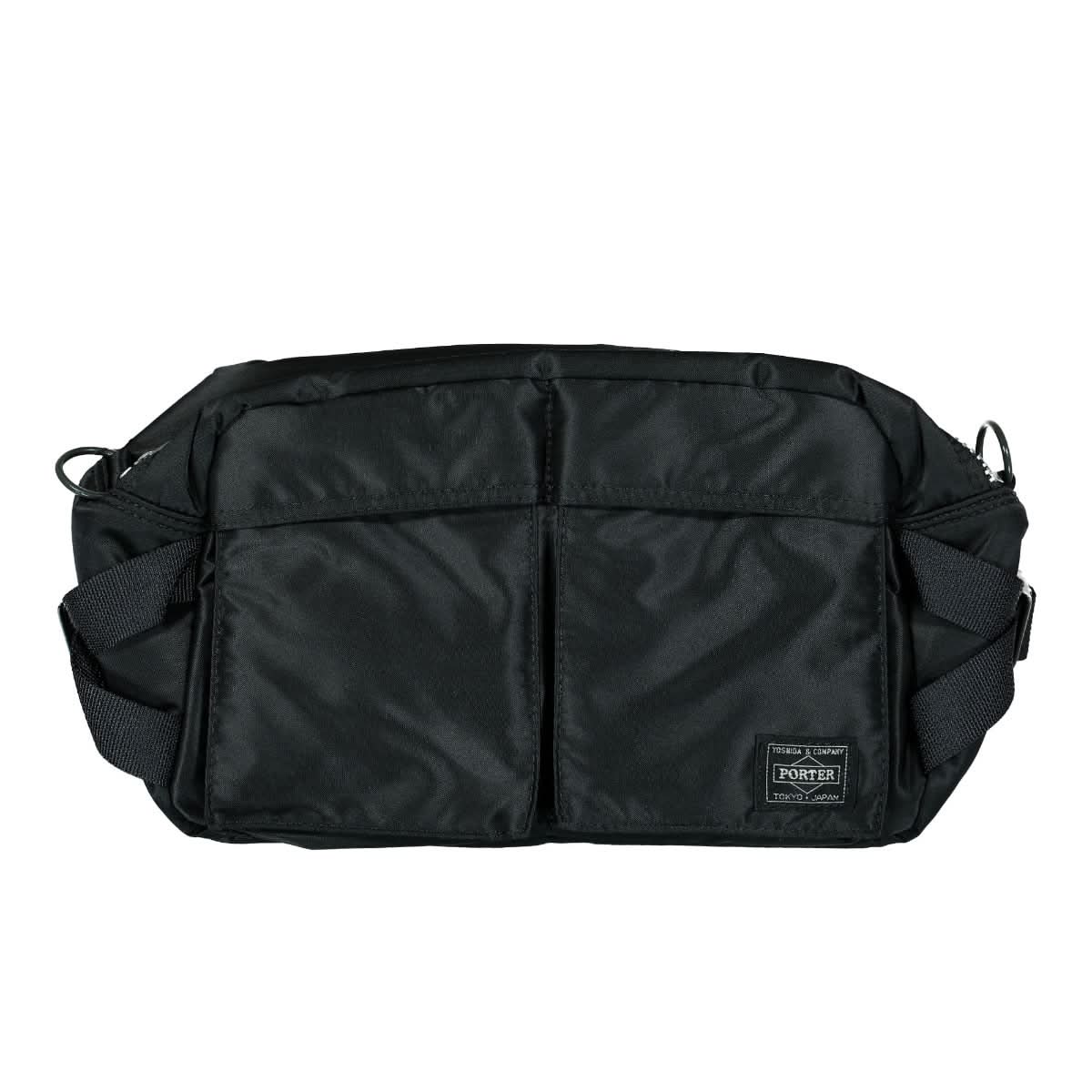 Porter-Yoshida & Co. Tanker Waist Bag Black Detail view 1 | Gate