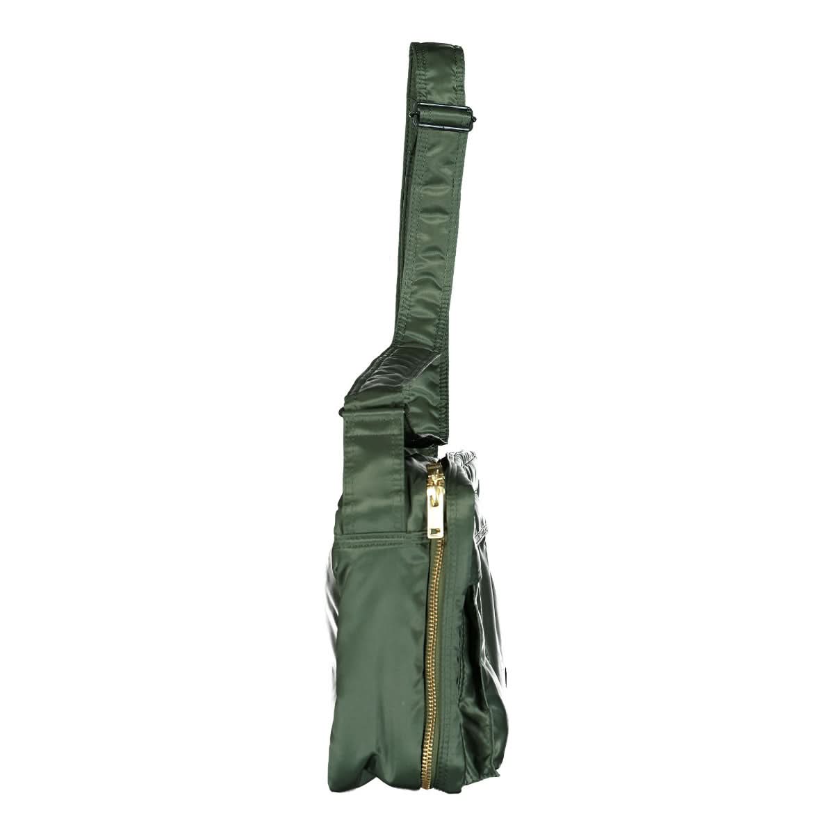 Porter-Yoshida & Co. Tanker Shoulder Bag L Green Detail view 3 | Gate