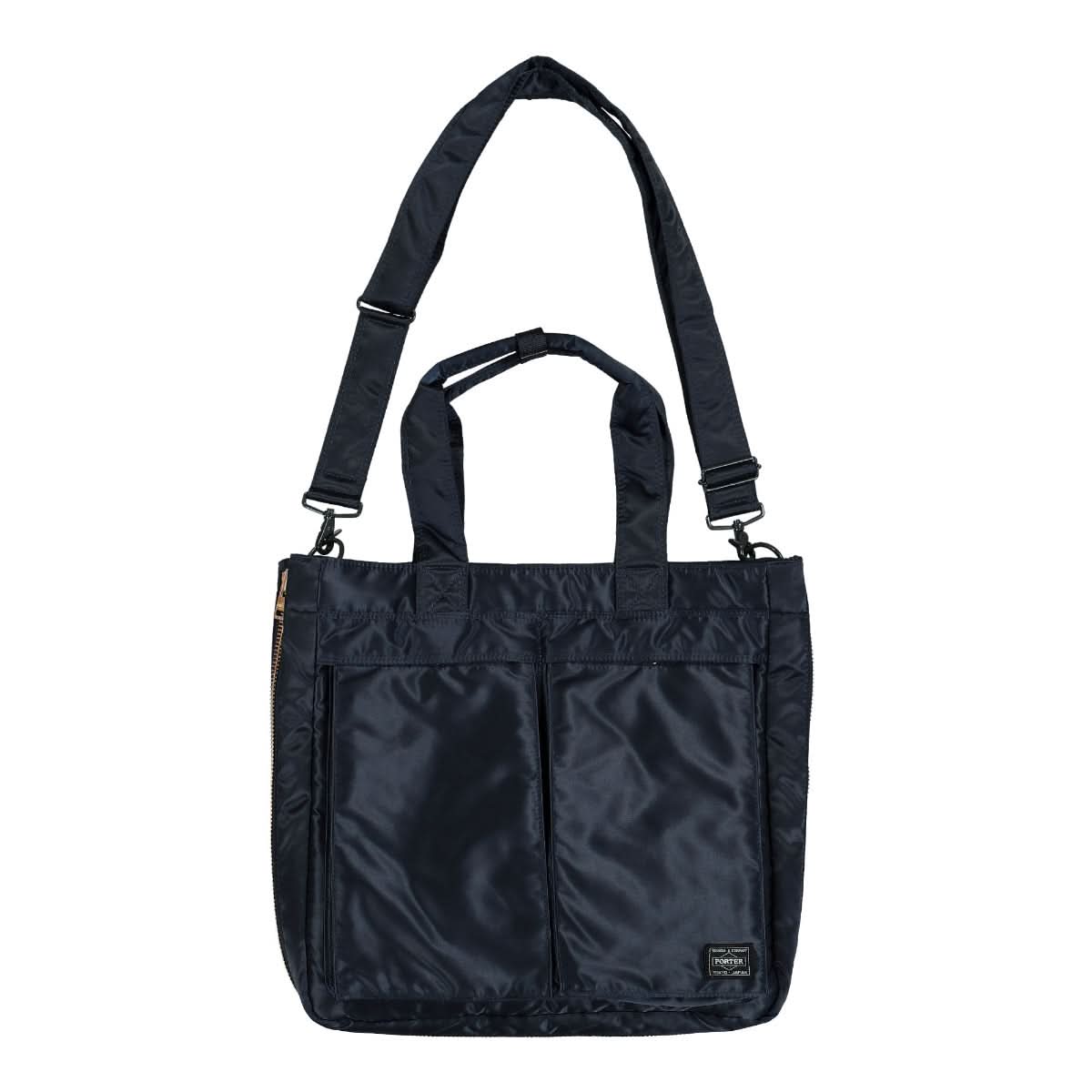 Porter-Yoshida & Co. Tanker 2Way Tote Bag Blue Detail view 3 | Gate