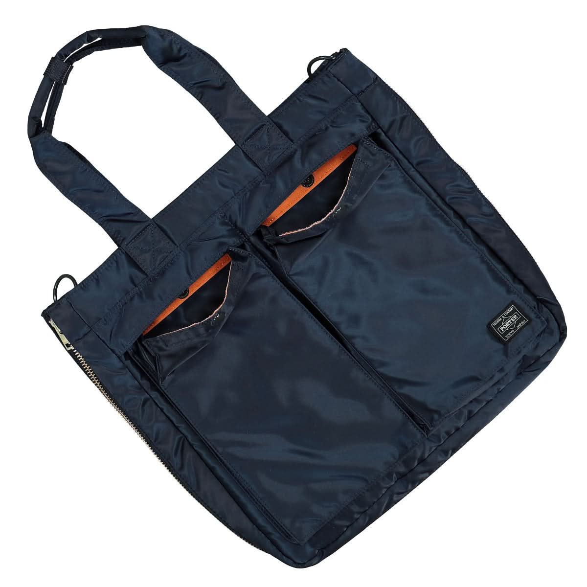 Porter-Yoshida & Co. Tanker 2Way Tote Bag Blue Detail view 4 | Gate