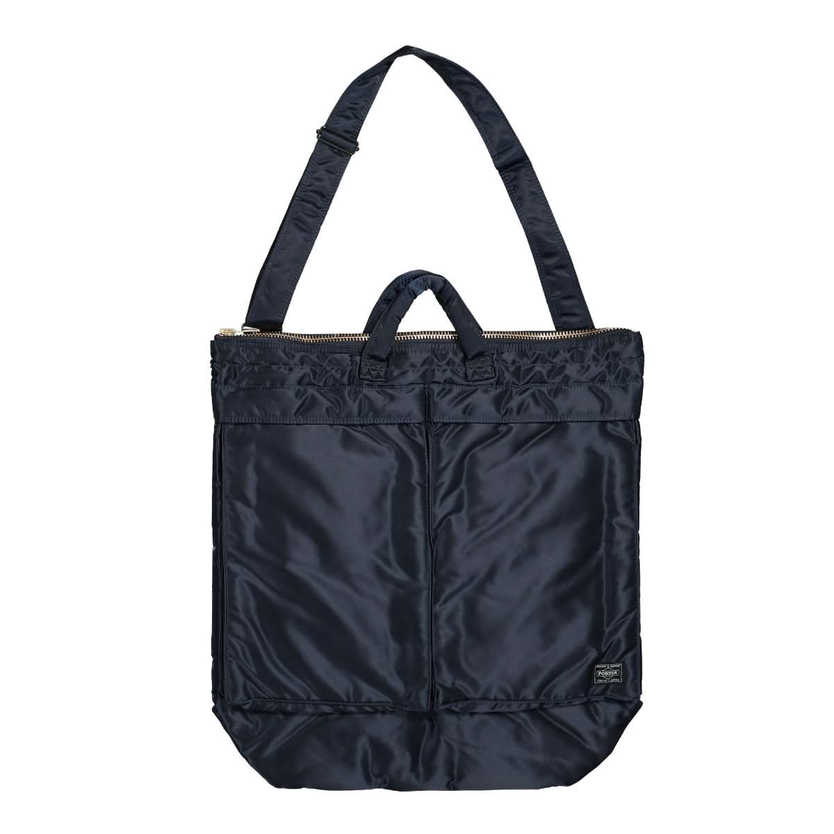 Porter-Yoshida & Co. Tanker 2Way Helmet Bag Blue Detail view 1 | Gate