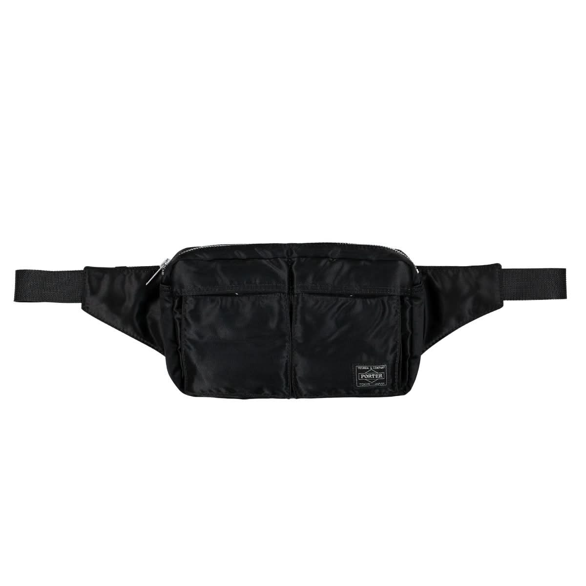 Porter-Yoshida & Co. Tanker Waist Bag Black Detail view 1 | Gate