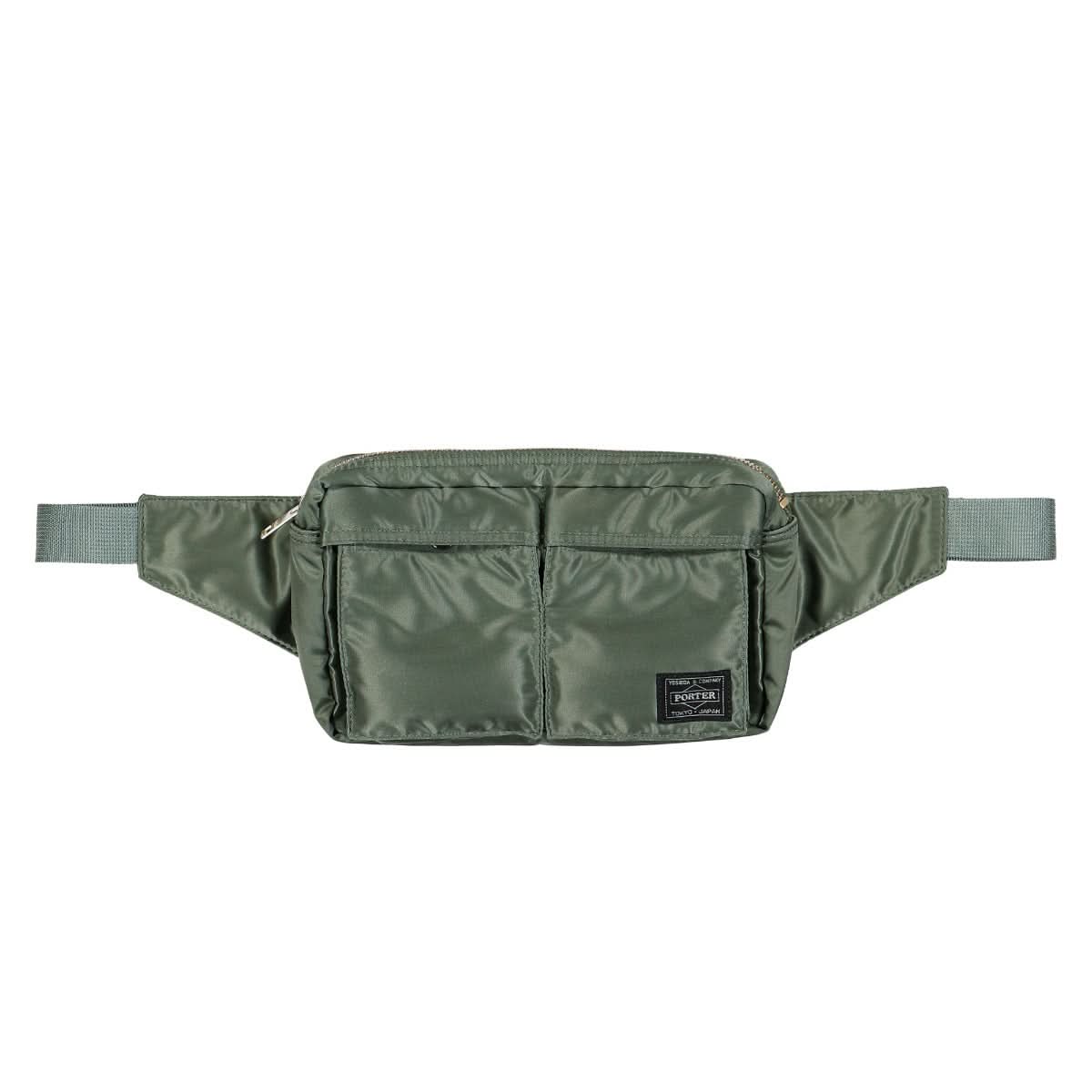 Porter-Yoshida & Co. Tanker Waist Bag Green Detail view 1 | Gate