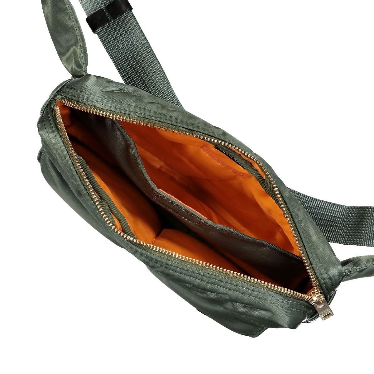 Porter-Yoshida & Co. Tanker Waist Bag Green Detail view 4 | Gate