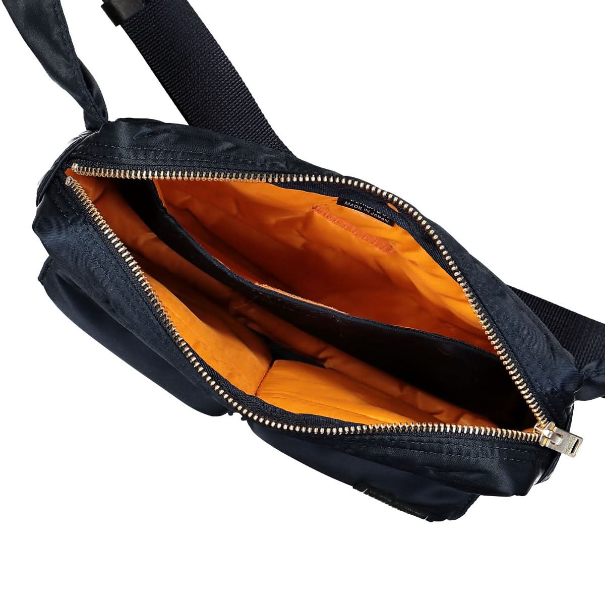 Porter-Yoshida & Co. Tanker Waist Bag Blue Detail view 4 | Gate
