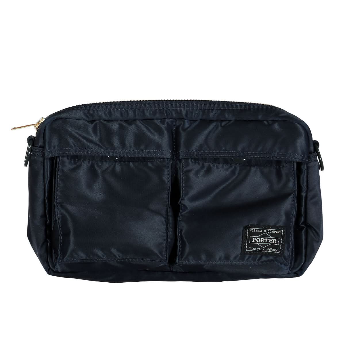 Porter-Yoshida & Co. Tanker Shoulder Bag Blue Detail view 1 | Gate