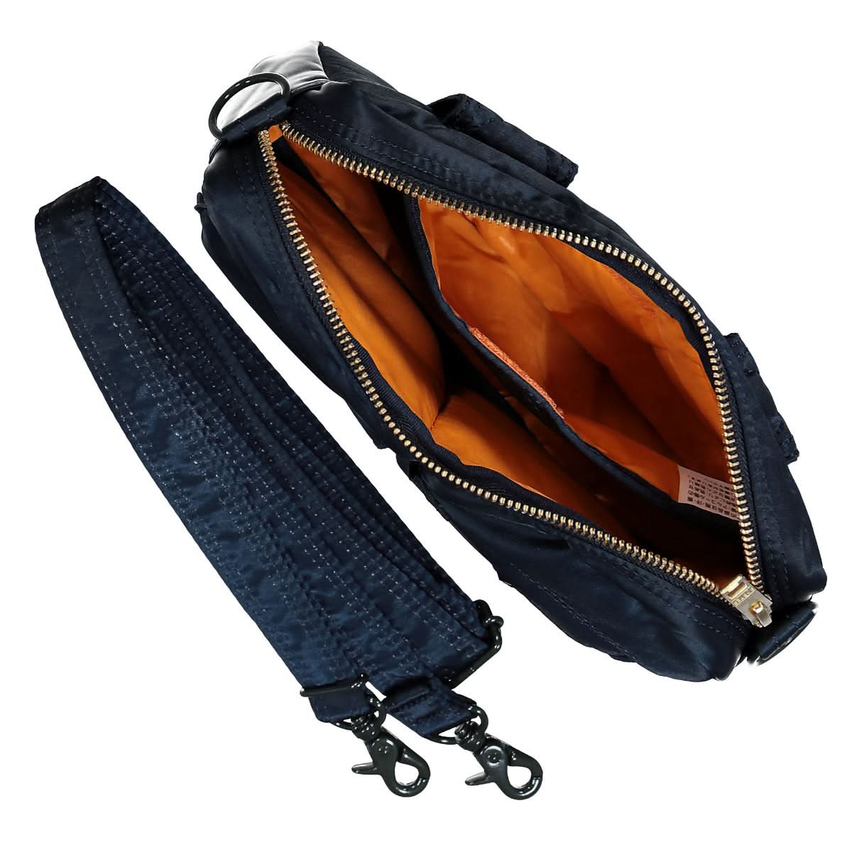 Porter-Yoshida & Co. Tanker Shoulder Bag Blue Detail view 5 | Gate