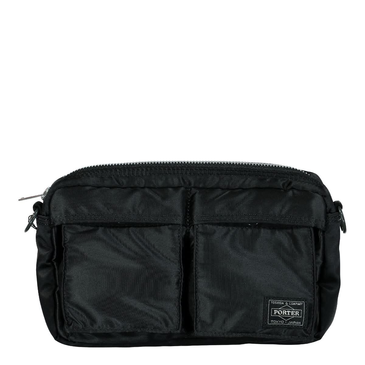 Porter-Yoshida & Co. Tanker Shoulder Bag Black Detail view 1 | Gate
