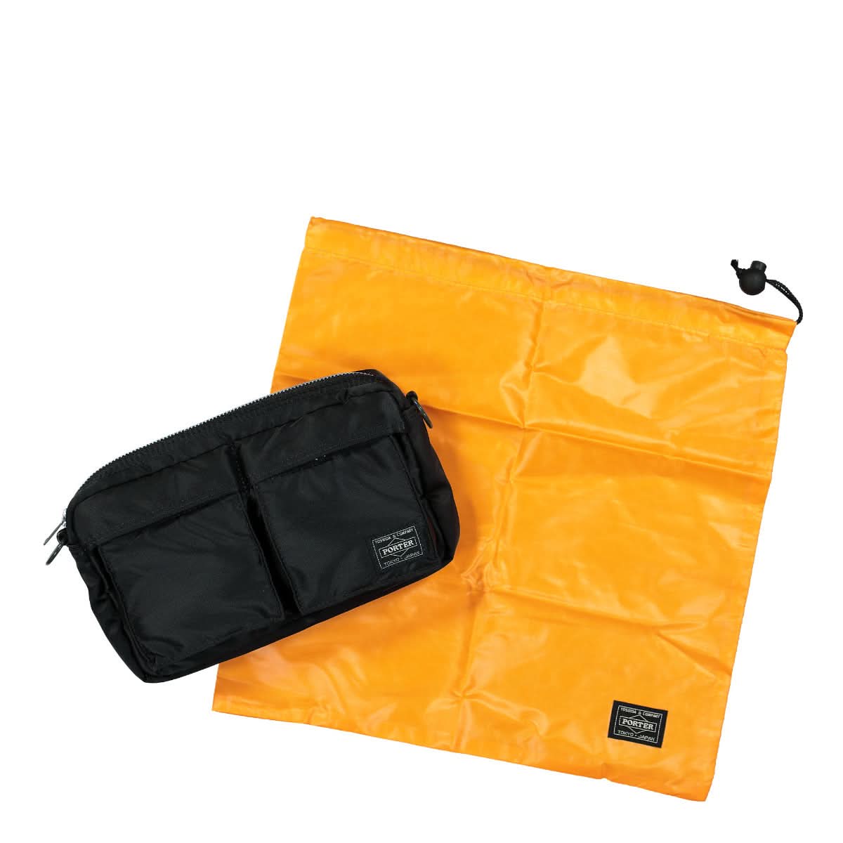 Porter-Yoshida & Co. Tanker Shoulder Bag Black Detail view 5 | Gate