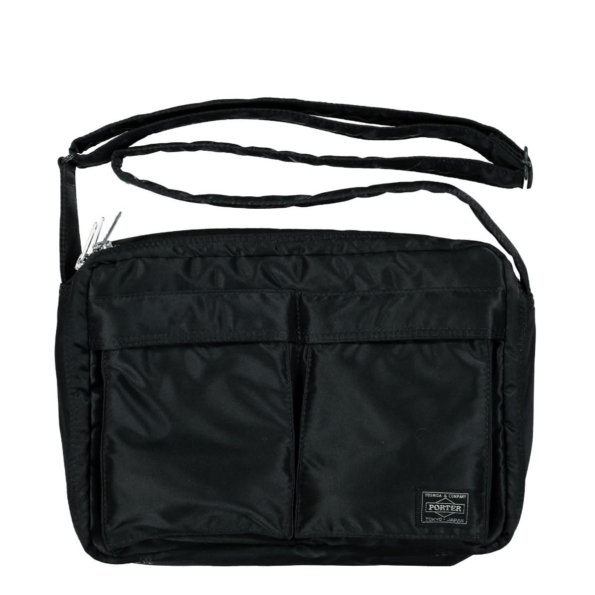 Porter-Yoshida & Co. Tanker Shoulder Bag L Black Detail view 1 | Gate