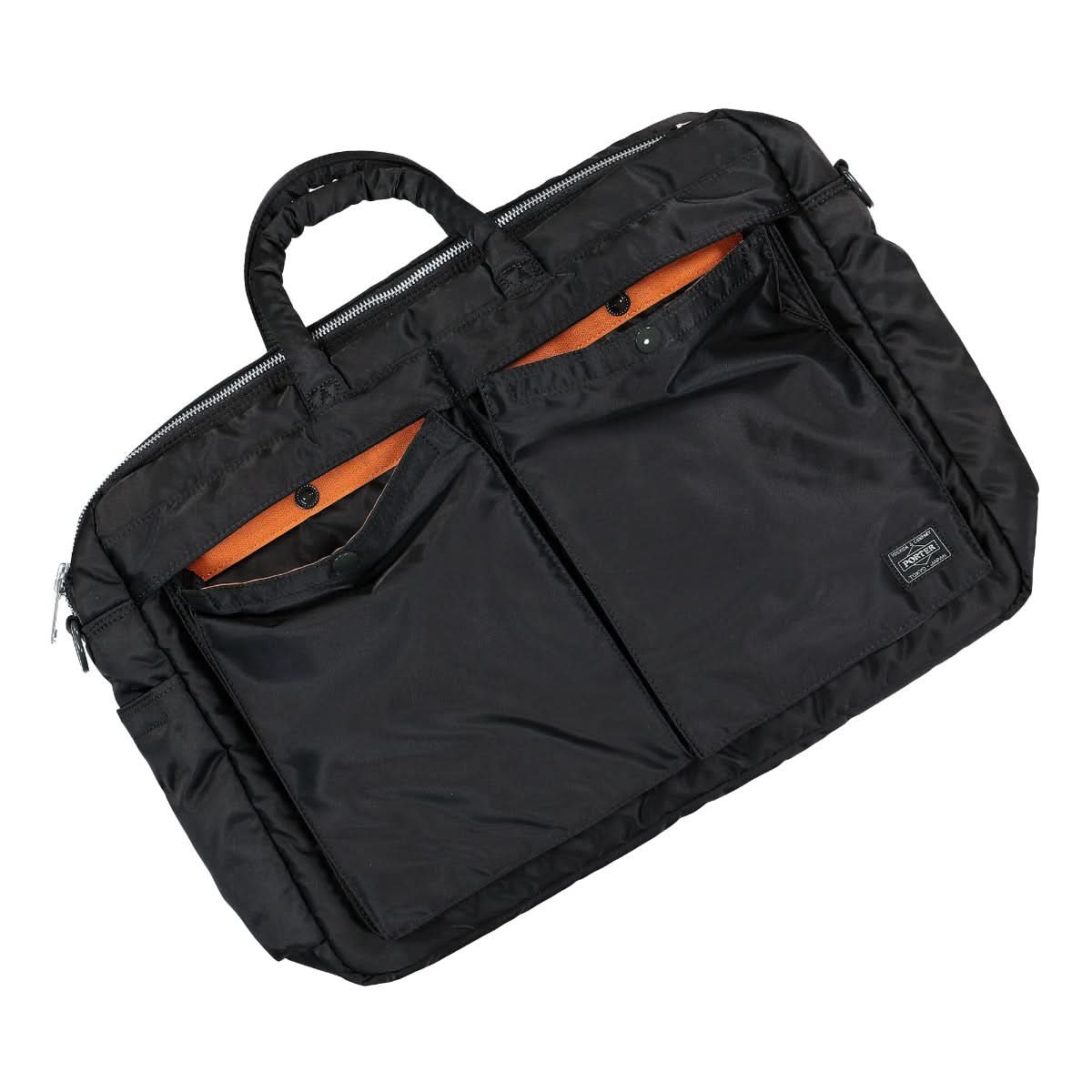 Porter-Yoshida & Co. Tanker 2Way Overnight Briefcase Black Detail view 4 | Gate